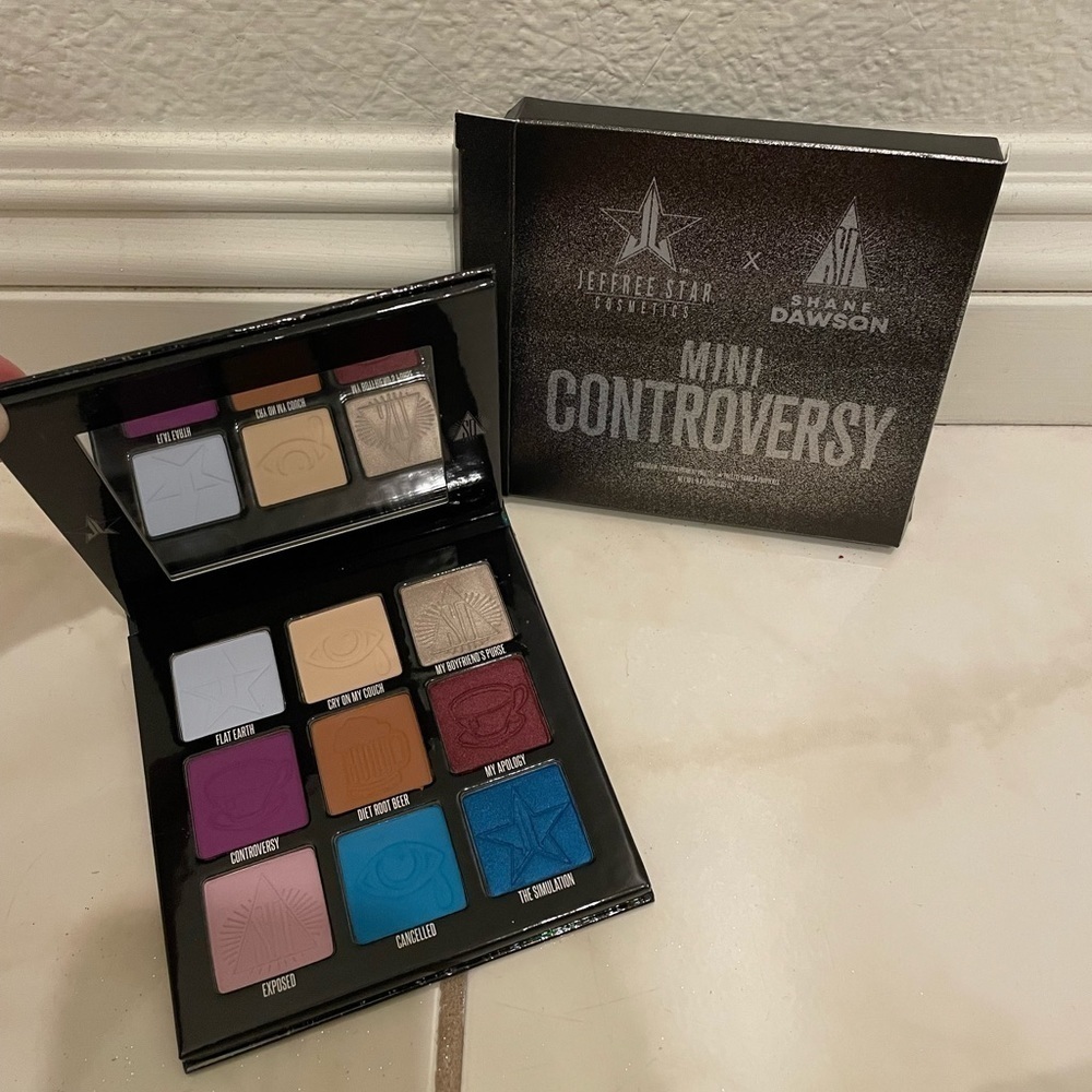 NIB JEFFREE Star Cosmetics Mini Controversy Palette Eyeshadow women’s make up‌‌‍